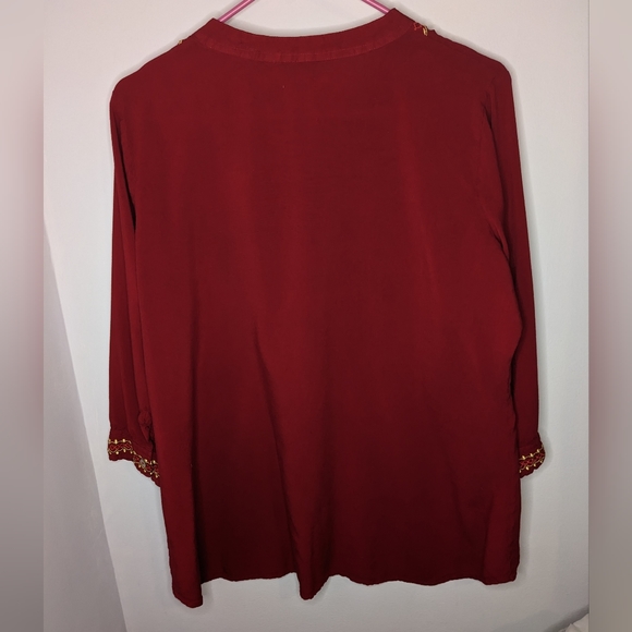 64 sixty-five Embroidered tunic top - Picture 3 of 6